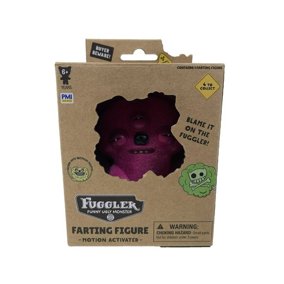 Fuggler Funny Ugly Monster 3" Collectible Farting Figure - Picture 7 of 7